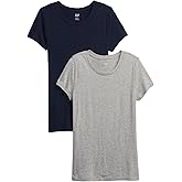 Gap Womens 2-Pack Crewneck Favorite Tee T-Shirt