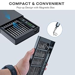 Mini Electric Screwdriver, 68 in 1 Mini Precision