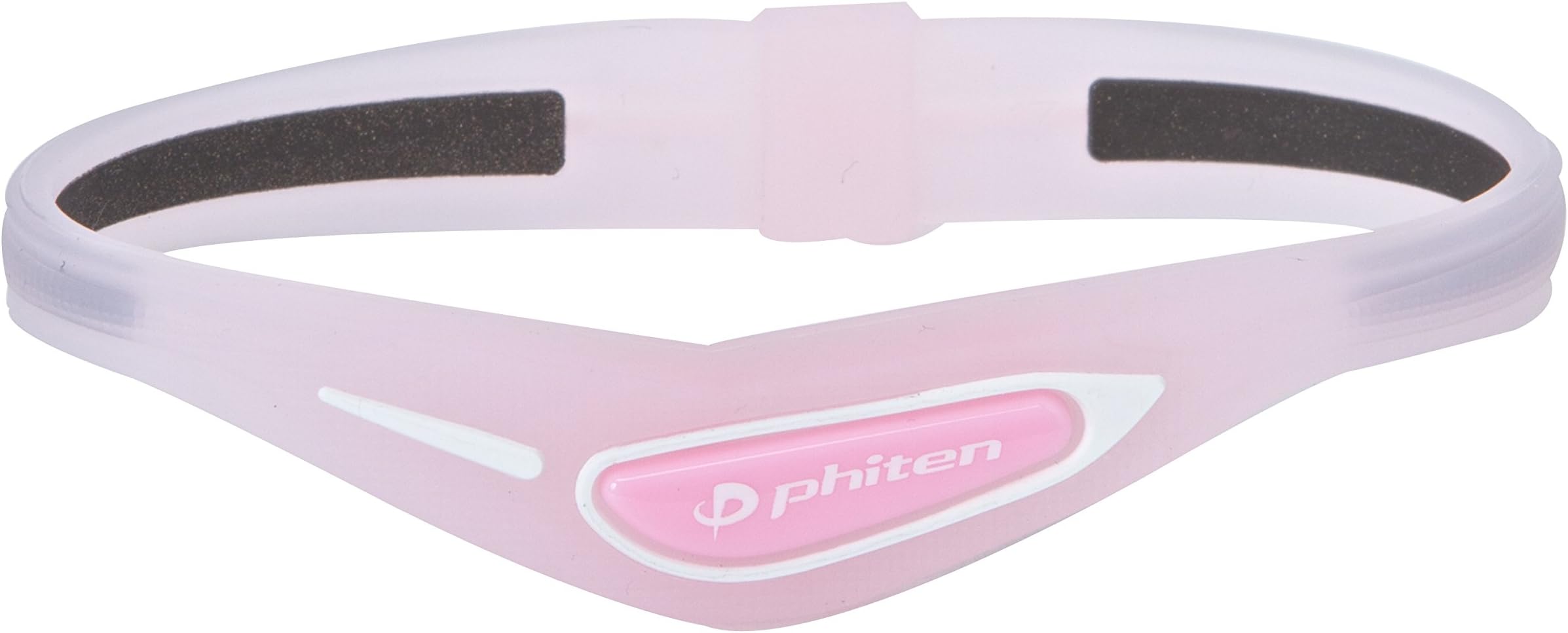 Phiten RAKUWA Bracelet S Cross Type Sports Outdoors Designed in Japan [Japan Import] (6.7in. (17cm), Clear Pink)
