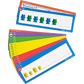 Excellerations Counting Bear Pattern Cards - Set of 25 (Item # BEARPAT) | Ages 3+, PreK+, Early Math Skills, Educational, Preschool, STEM, Kidss