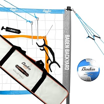 Amazon Com Baden Champions Series Volleyball Set Sports Outdoors