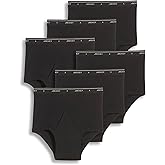 Jockey Mens Underwear Briefs - Classic Full Rise Design, Pack of 6 - Authentic Mens Underwear for Comfort and Quality