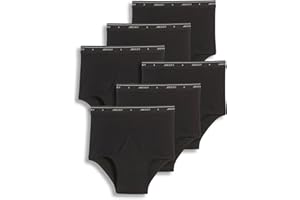 Jockey Mens Underwear Briefs - Classic Full Rise Design, Pack of 6 - Authentic Mens Underwear for Comfort and Quality