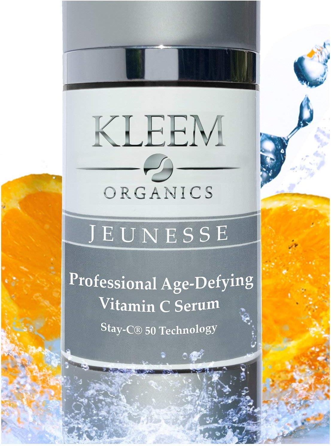 3 Pack ORGANIC Vitamin C Serum for Face with Hyaluronic Acid and Vitamin E. Better than any Anti Aging Creams - 30 ml