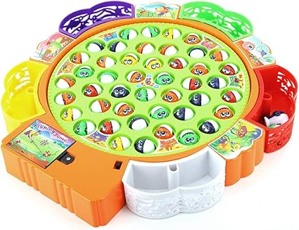 Amazon Co Jp Ledライト親子釣りおもちゃ カラフルな釣りゲーム 子供用釣りプレート付きギフト子供釣りキット ベビー マタニティ