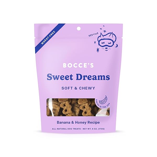 BOCCE’S BAKERY DAILIES SWEET DREAMS DOG TREATS FOR...