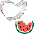 Watermelon Cookie Cutter, 3.75" Made in USA by Ann Clark