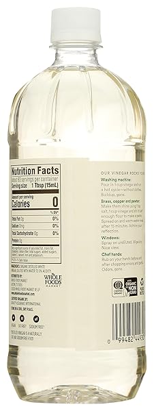 365 BY WHOLE FOODS MARKET, ORGANIC WHITE DISTILLED VINEGAR, 32 FL OZ