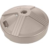 US Weight Durable 50 Pound Fillable Umbrella Base Designed to be Used with a Patio Table