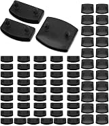 QWORK 72 Pcs Bed Slat Caps Side & Center Holders 55mm x 9mm Inside view 7