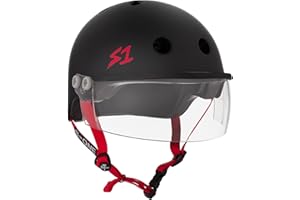 S-ONE S1 Lifer Visor Helmet Gen 2 for Skateboarding, BMX, and Roller Skating