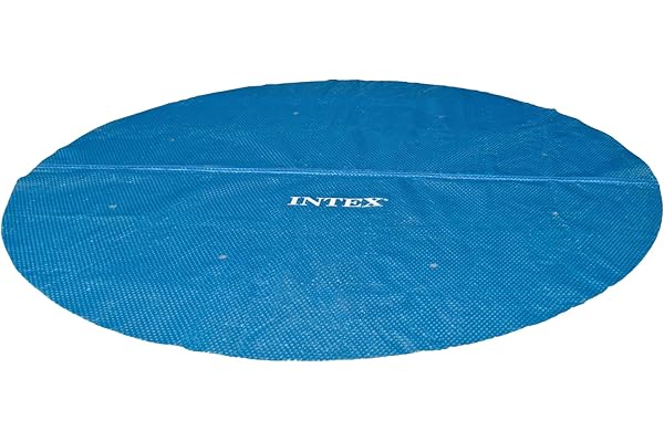 INTEX 28015E Solar Pool Cover: for 18ft Round Easy Set and Metal Frame Pools – Insulates Pool Water – Reduces Water Evaporati