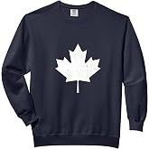 Canada Maple Leaf Vintage T-Shirt Canada Day T-Shirt Comfort Colors Adult Sweatshirt