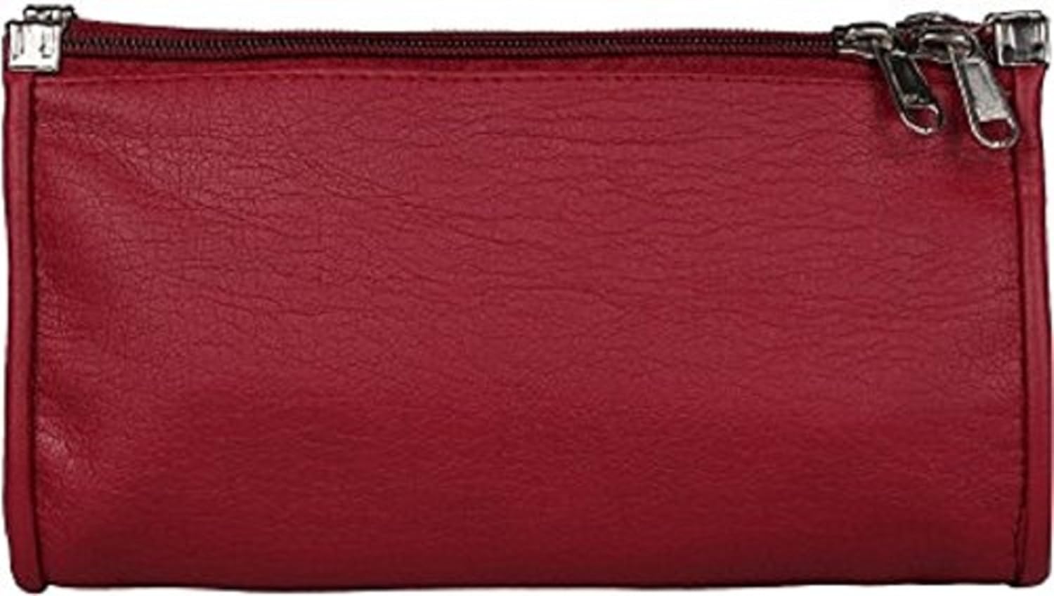 legendmart faux leather women's/girl's clutch - maroon