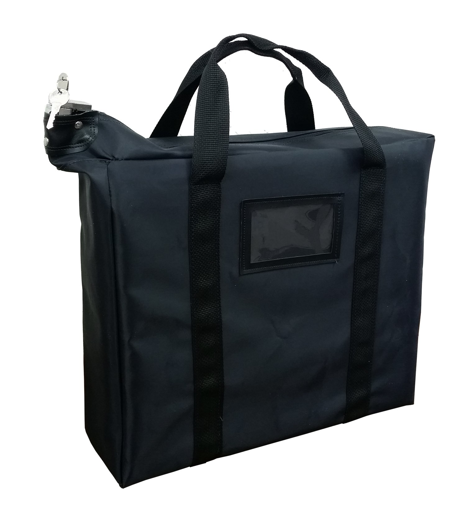 Briefcase Style Locking Document Bag (Black) Buy Online in United Arab