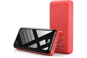 Portable Charger Power Bank 50000mAh, 22.5W Fast Charging Battery Pack, USB C Quick Charge 3 Outputs & 2 Inputs, LED Display,