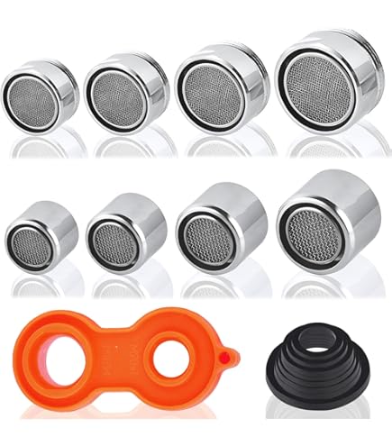 superlin PLUMBING PACK OF 20 FAUCET AERATOR SCREENS BRASS 13/16