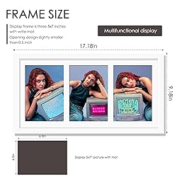 DUENPY 8x16 Collage Picture Frame, 5x7 Collage
