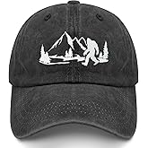 VOUGGIME Mountain Baseball Cap Adjustable Unisex - Lightweight Foldable Outdoor Hat for Hiking & Camping Adventures