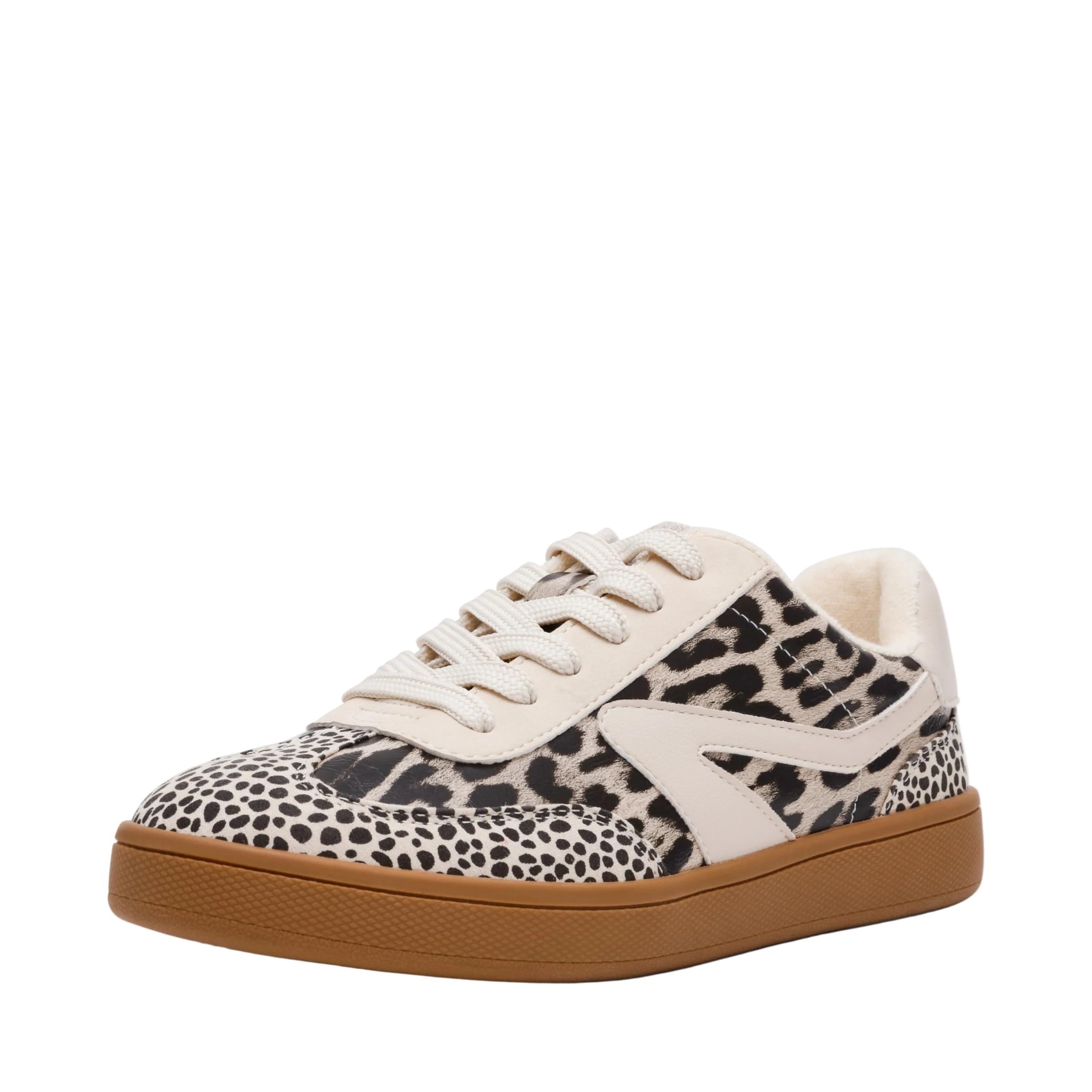 DV Dolce Vita Women’s Voyage Sneaker, Black Cheetah, 6