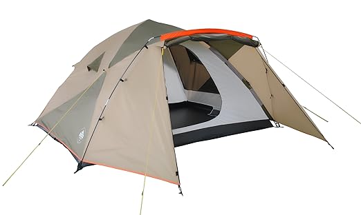 title=Lumaland tenda igloo di campeggio QuickUp esterna veloce e robusta, per 6