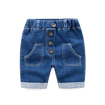 Stretch Waistband Denim Shorts for Baby Boys Cameroon Ubuy