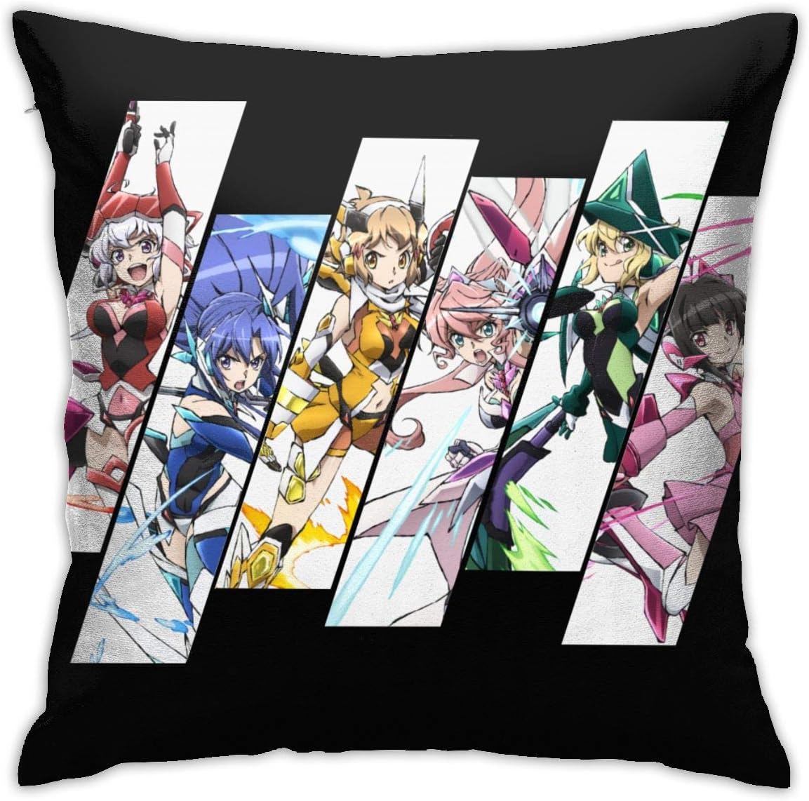 NaohBent Senhime Zesshou Symphogear? Fashion Pillowcase Square Decorative Throw Pillow Covers Home Office One Size
