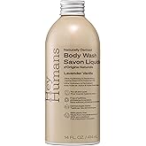 Hey Humans Lavendar Vanilla Moisturizing Body Wash with Natural Ingredients - Jojoba Oil | Vegan, Cruelty Free, 14 fl. Oz