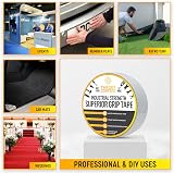 Target Control 65ft Double Sided Carpet Tape Heavy Duty Non Slip Rug Tape view 6