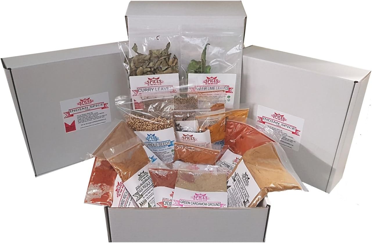 Paquete Indio de Especias - SPICESontheWEB: Amazon.es: Alimentación y bebidas