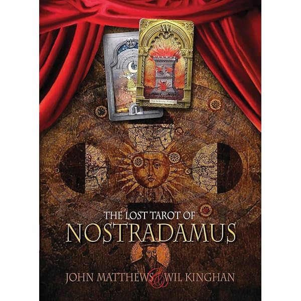 英語版 THE LOST TAROT OF NOSTRADAMUS タロット The Lost Tarot of Nostradamus: Matthews, John, Kinghan, Wil