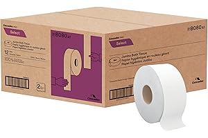 Cascades Pro Select Jumbo Toilet Paper, 12 Count