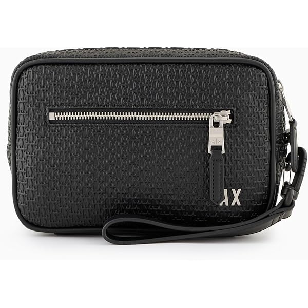 EMPORIO ARMANI バッグ Amazon.com: Armani Exchange Men's Capri Camera Case, Black, One