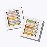 Le Monde Gourmand Coffret de Parfum 2 Box Set - 10 Mini Eau de Parfum Purse Sprays - Travel Perfume Sampler Discovery Gift Set for Woman, Vegan & Cruelty-Free