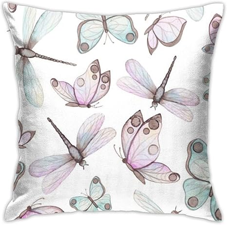 Amazon Co Jp Beutiful Watercolor Butter Fly クッションカバー 45 45cm北欧 インテリア 飾り模様 ソファークッションカバー カバー サドルカバー 授乳クッション ビーズクッションカバー おしゃれ 北欧 グレー クッション 正方形 マリメッコpfit3e6pp ホーム キッチン