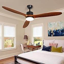 Depuley 52" Ceiling Fan with Lights Remote