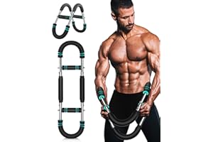 RAINPOT Saker Twister Arm Trainer,PowerTwist Arm Trainer,Home Workout Equipment,Upper Body Strength Training Machine,Detachable Design,Fitness Anywhere