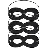 Vavious Black Eye Mask Superhero Felt Masks Halloween Cosplay Props Couples Festival Party Masquerade Costume Accessories