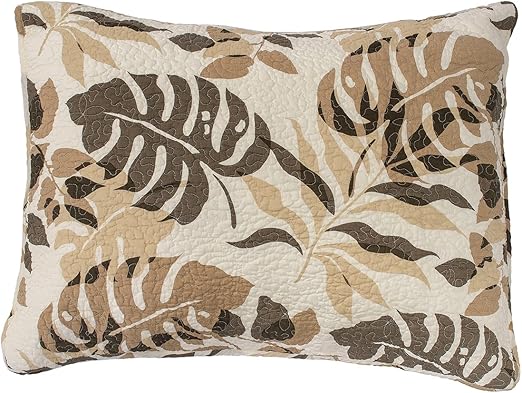 Amazon Com Overstock Silhouette Palm Beach Standard Sham Standard