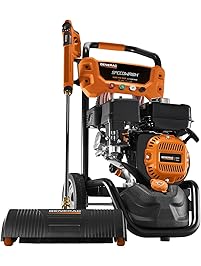 Generac SpeedWash 7122 3200 PSI 2.7 GPM 196cc Gas Powered Pressure Washer System with Attachments