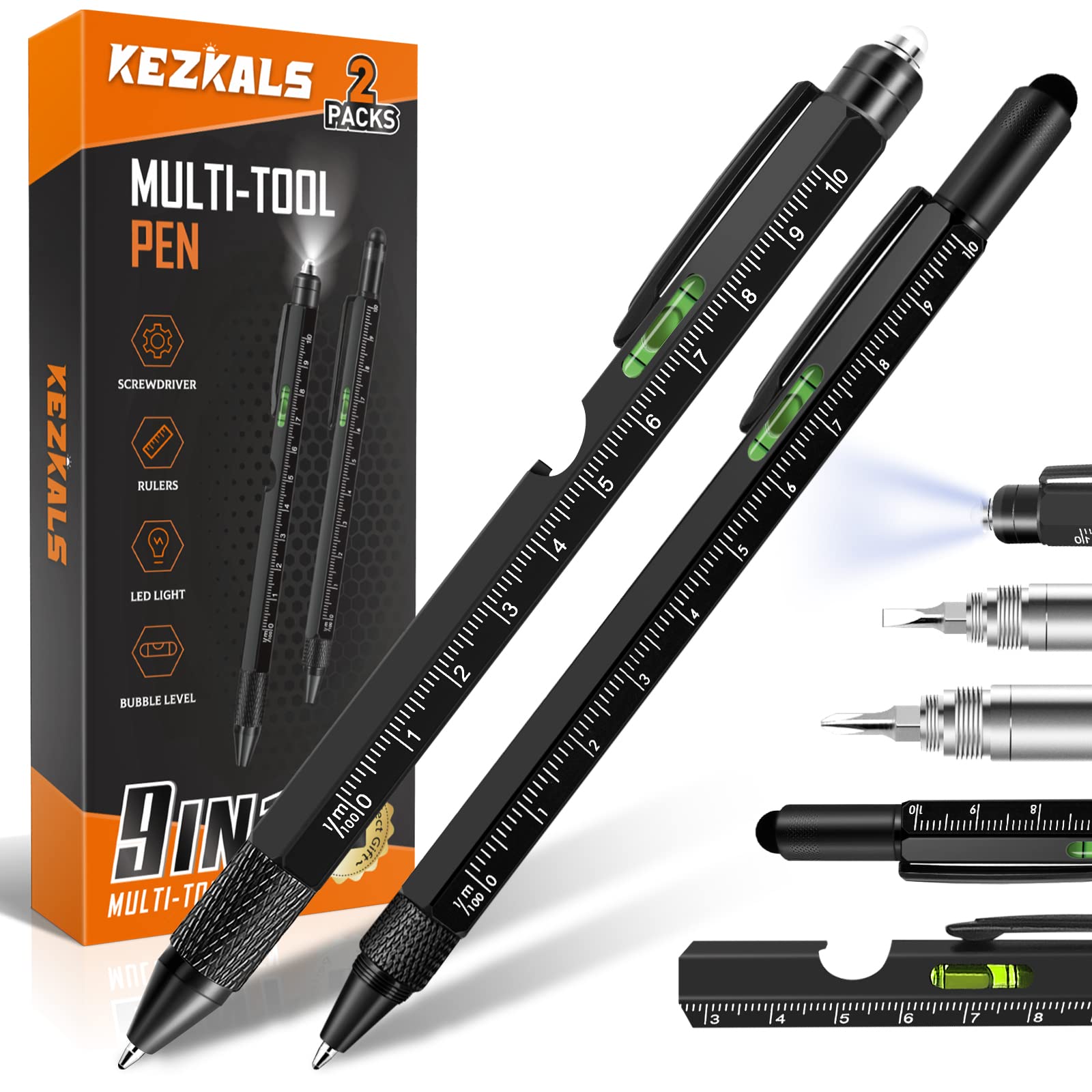 KEZKALS 9-in-1 Multitool Pen