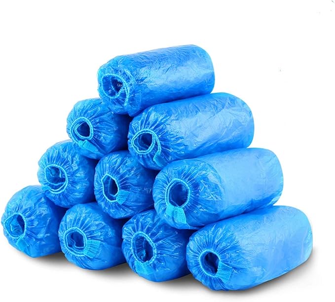 Cubiertas de zapatos desechables, impermeables, antideslizantes, 100