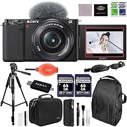 Sony Alpha ZV-E10 Mirrorless Vlog Camera with