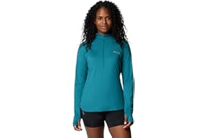 Columbia Womens Endless Trail Half Zip Mesh Long SleeveSweater
