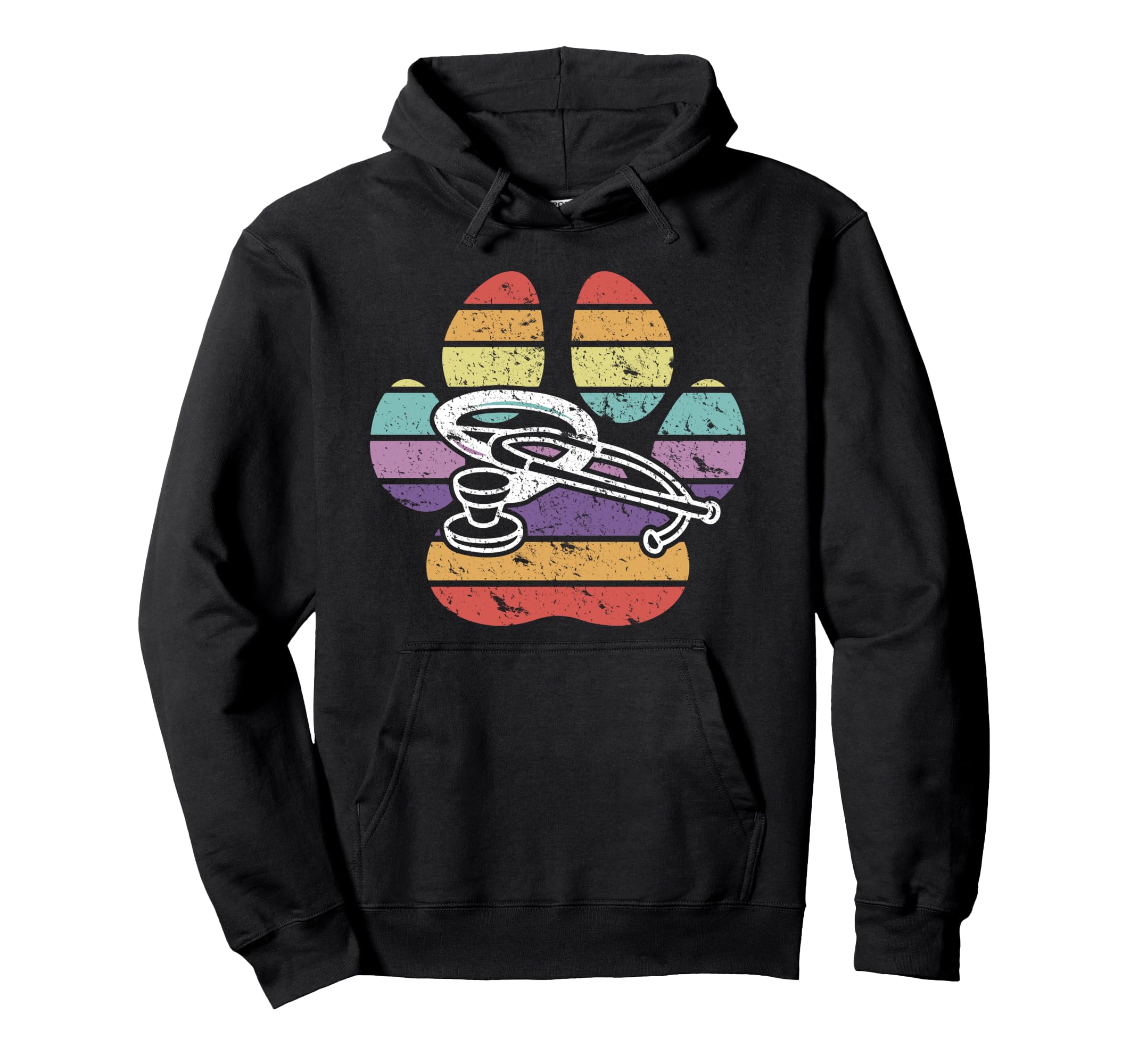 Veterinary Clinic, Veterinarian, Animal Care, Cool Veterinarian Pullover Hoodie