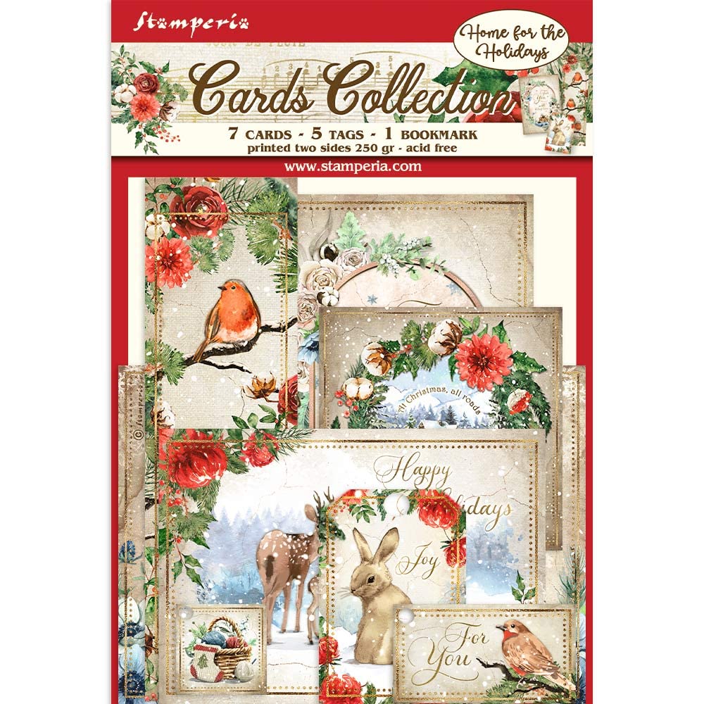 Cards Collection - Romantic - Home For Holidays