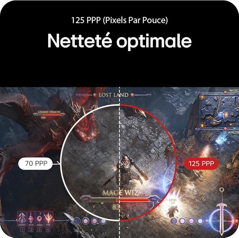 Ultragear | Écran Gaming OLED 45" 5K2K | Dual Mode 165Hz330Hz 0,03ms