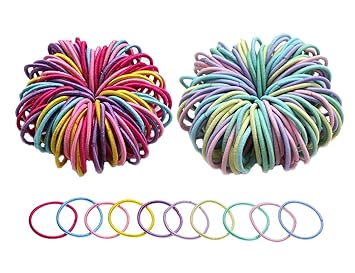 Amazon Com Penta Angel Baby Girls Hair Ties 200pcs Colorful Tiny