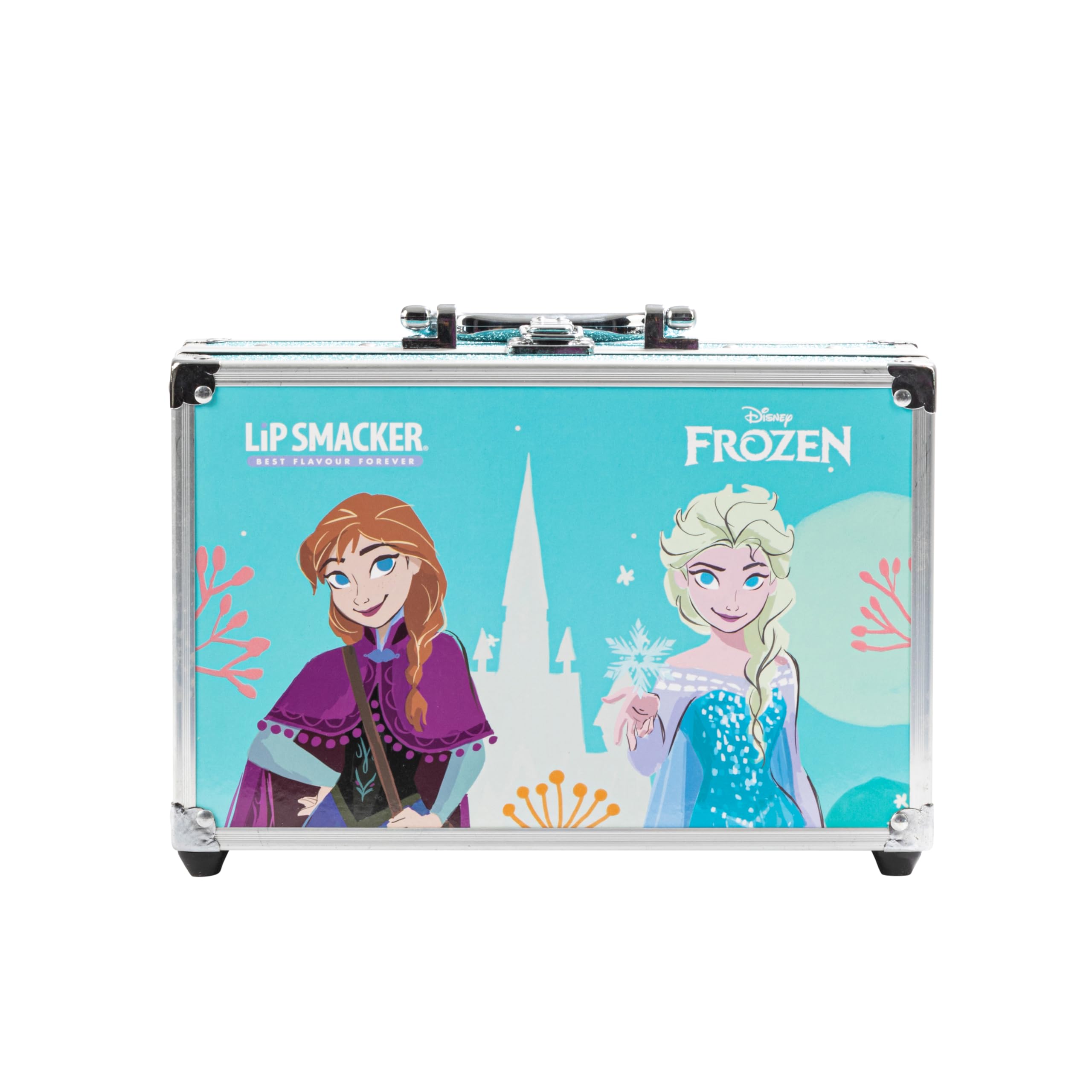 Lip Smacker Frozen Traincase for Kids, 40+ Pieces Makeup Giftset Including Colorful Make-up for Face, Lips and Nails, Hair and Makeup Accessories are Included for your Kids' Princess Look (1510689E) — image 1