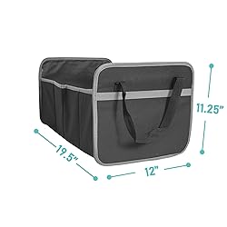 FH Group Foldable Car Storage Bin, Expandable